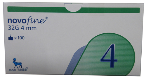 AGO NOVOFINE PLUS GAUGE 32 4 MM 100 PEZZI - Farmacia Rossi2 - Farmacia Rossi 