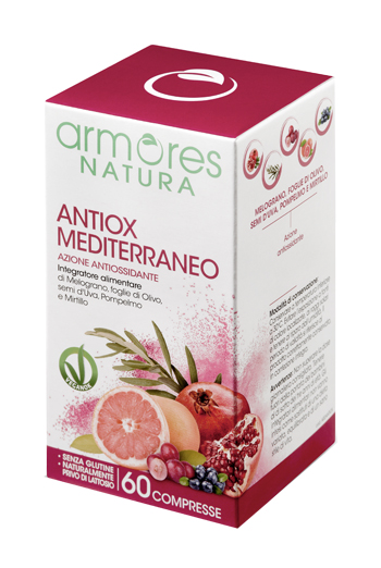 ARMORES ANTIOX MEDITERRANEO 60 COMPRESSE - Farmacia Rossi2 - Farmacia Rossi 