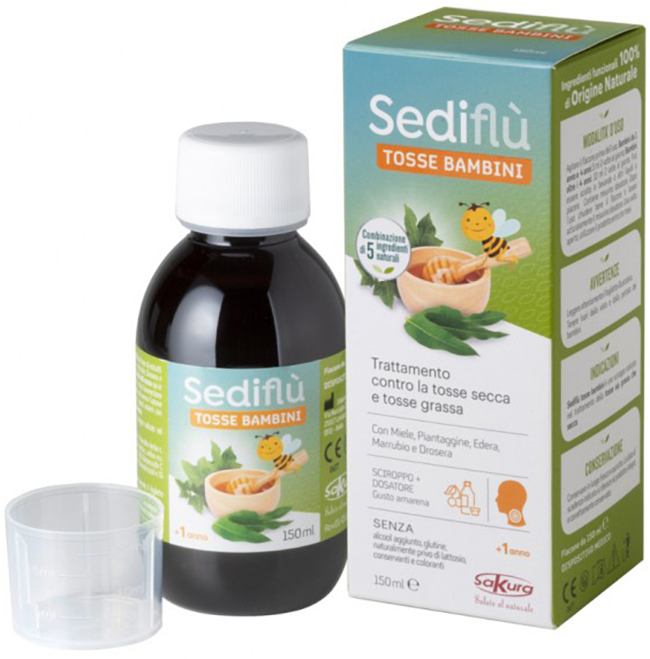 SEDIFLU TOSSE BAMBINI 150 ML - Farmacia Rossi2 - Farmacia Rossi 