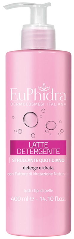 EUPHIDRA LATTE DETERGENTE STRUCCANTE QUOTIDIANO 400 ML - Farmacia Rossi2 - Farmacia Rossi 