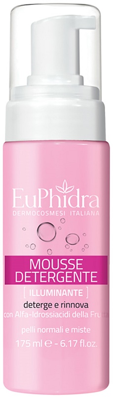 EUPHIDRA MOUSSE DETERGENTE ILLUMINANTE 175 ML - Farmacia Rossi2 - Farmacia Rossi 