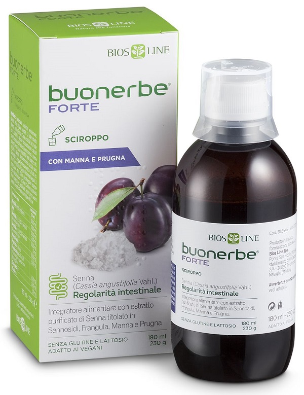 BUONERBE FORTE SCIROPPO 180 ML - Farmacia Rossi2 - Farmacia Rossi 