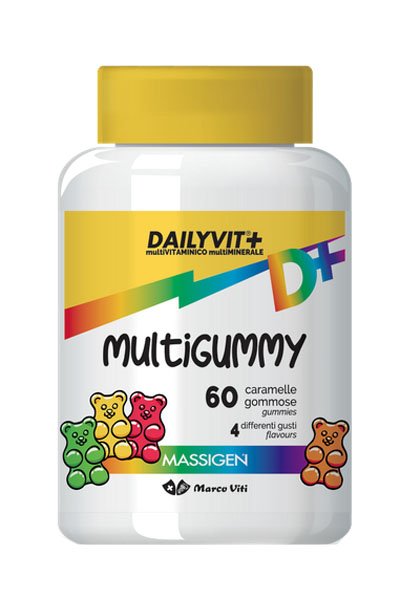 DAILYVIT MULTIGUMMY CARAMELLE GOMMOSE - Farmacia Rossi2 - Farmacia Rossi 