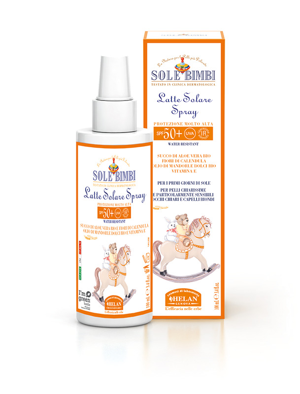 SOLE BIMBI LATTE SOLARE SPRAY SPF50+ 100 ML - Farmacia Rossi2 - Farmacia Rossi 
