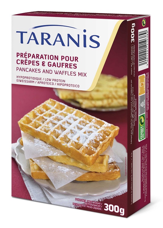 TARANIS PREPARATO PER CREPES E WAFFLES 300 G - Farmacia Rossi2 - Farmacia Rossi 