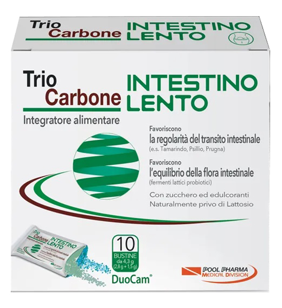 TRIOCARBONE INTESTINO LENTO 10 BUSTINE - Farmacia Rossi2 - Farmacia Rossi 