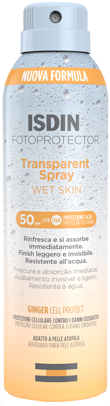 FOTOPROTECTOR TRASPARENT WET SPF50 250 ML - Farmacia Rossi2 - Farmacia Rossi 