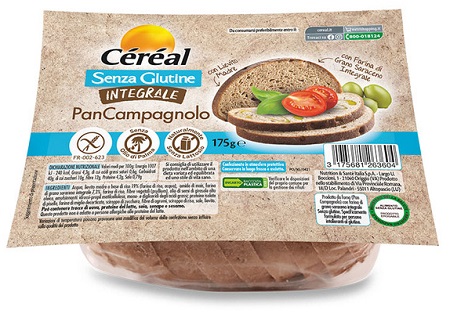 CEREAL SENZA GLUTINE INTEGRALE PAN CAMPAGNOLO 175 G - Farmacia Rossi2 - Farmacia Rossi 