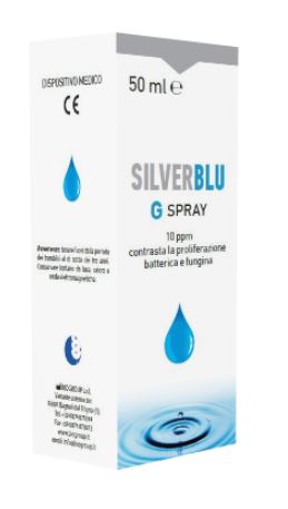 SILVER BLU G SPRAY VIA ORALE CONTRASTA LA PROLIFERAZIONE BATTERICA E FUNGINA 50 ML - Farmacia Rossi2 - Farmacia Rossi 