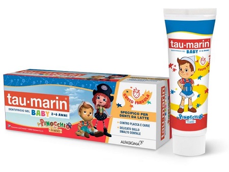 TAU MARIN DENTIFRICIO BABY PINOCCHIO 50 ML - Farmacia Rossi2 - Farmacia Rossi 