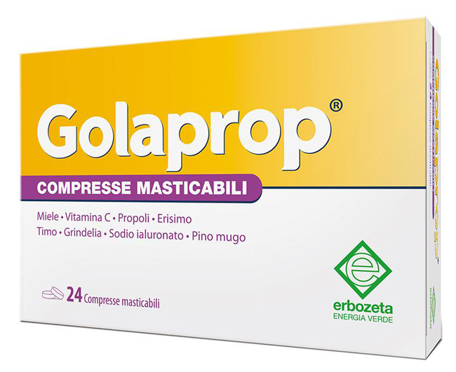 GOLAPROP 24 COMPRESSE MASTICABILI - Farmacia Rossi2 - Farmacia Rossi 