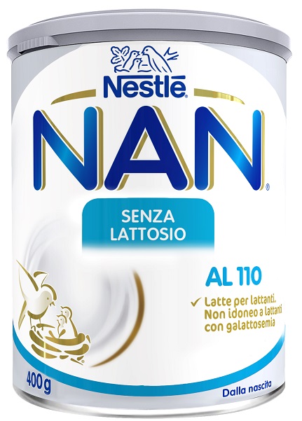 NESTLE' NAN AL 110 SENZA LATTOSIO 400 G - Farmacia Rossi2 - Farmacia Rossi 