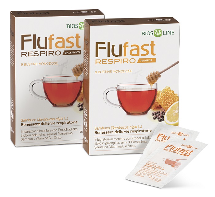 APIX PROPOLI FLUFAST RESPIRO ARANCIA 9 BUSTE - Farmacia Rossi2 - Farmacia Rossi 