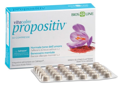 VITACALM PROPOSITIV 30 COMPRESSE - Farmacia Rossi2 - Farmacia Rossi 