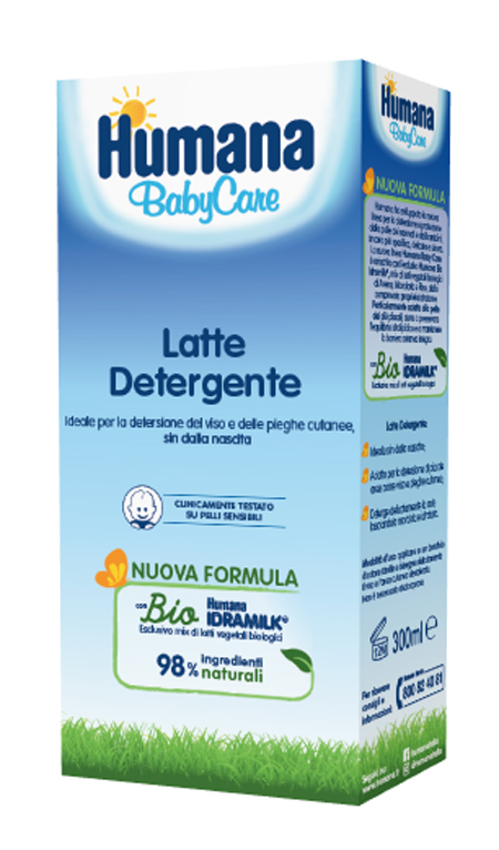 HUMANA BABY CARE LATTE DETERGENTE 300 ML - Farmacia Rossi2 - Farmacia Rossi 
