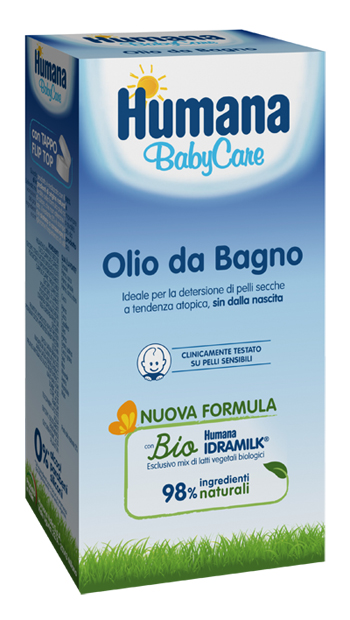 HUMANA BABY CARE OLIO DA BAGNO 200 ML - Farmacia Rossi2 - Farmacia Rossi 