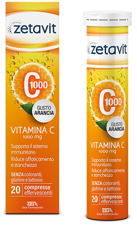 ZETAVIT C1000 20 COMPRESSE EFFERVESCENTI - Farmacia Rossi2 - Farmacia Rossi 