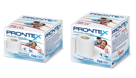 BENDA IN COTONE PRONTEX FIXA TAPE M 10 X 3,8 CM BIANCO - Farmacia Rossi2 - Farmacia Rossi 
