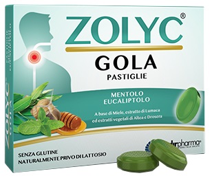 ZOLYC GOLA MENTOLO/EUCALIPTO 36 PASTIGLIE - Farmacia Rossi2 - Farmacia Rossi 