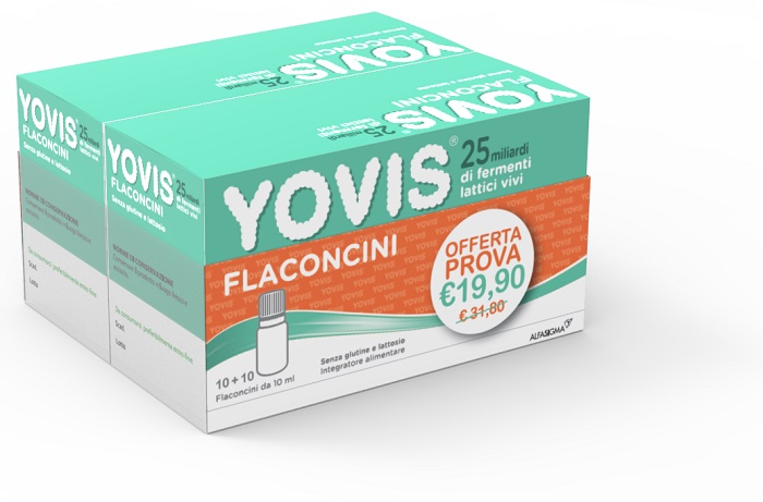 YOVIS 20 FLACONCINI DA 10 ML BIPACCO - Farmacia Rossi2 - Farmacia Rossi 