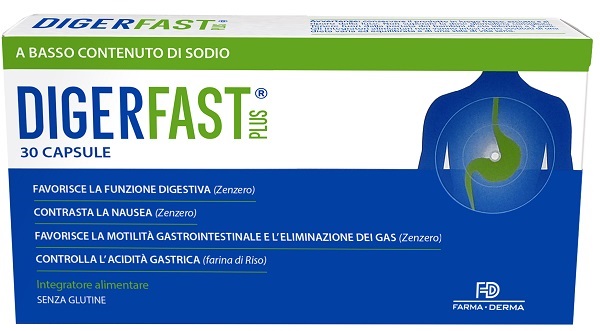 DIGERFAST PLUS 30 CAPSULE - Farmacia Rossi2 - Farmacia Rossi 
