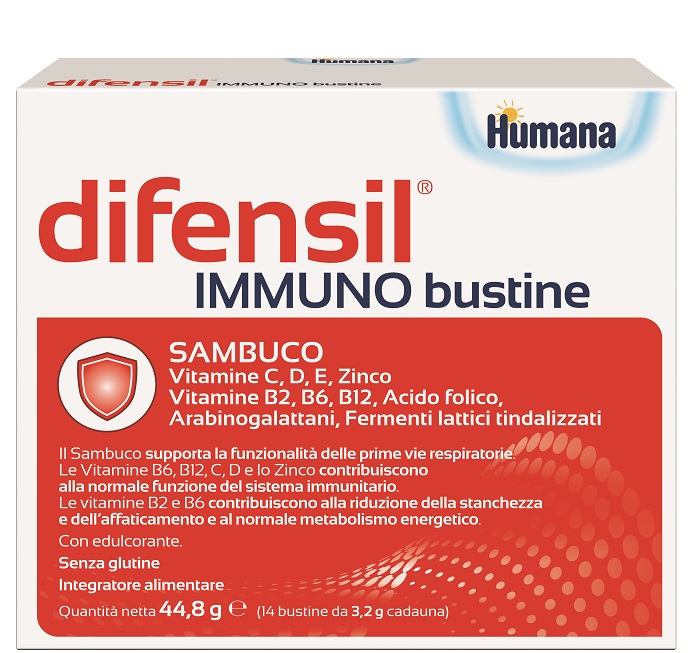 DIFENSIL IMMUNO BUSTINE 14 BUSTINE - Farmacia Rossi2 - Farmacia Rossi 