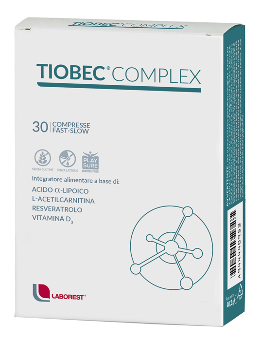 TIOBEC COMPLEX 30 COMPRESSE FAST SLOW - Farmacia Rossi2 - Farmacia Rossi 