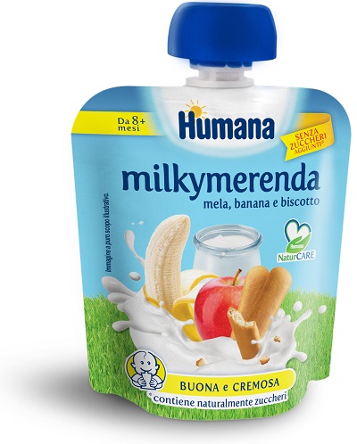 MILKYMERENDA MELA-BANANA BISCOTTO 100 G - Farmacia Rossi2 - Farmacia Rossi 