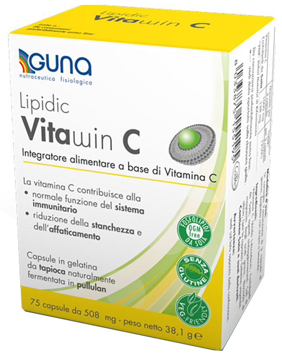 LIPIDIC VITAWIN C - VITAMINA C 75 CAPSULE - Farmacia Rossi2 - Farmacia Rossi 