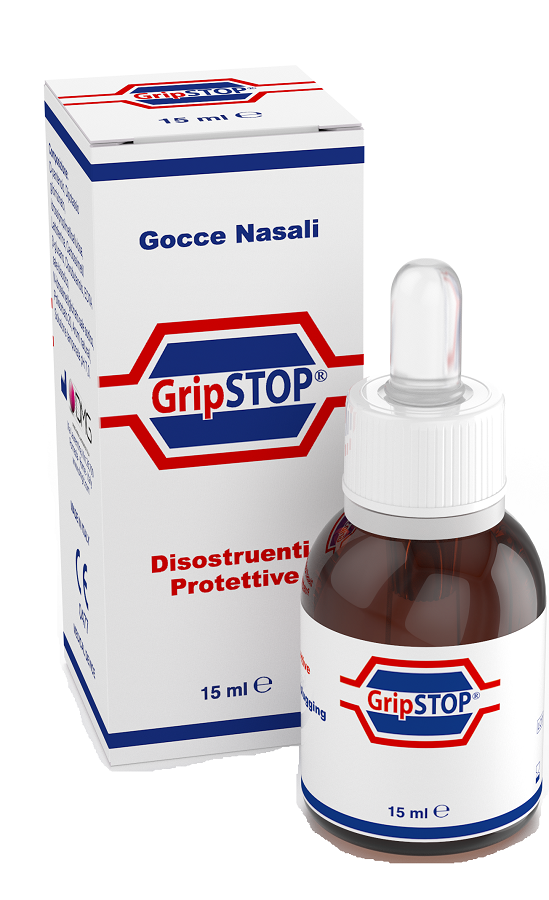 GOCCE NASALI GRIP STOP 15 ML - Farmacia Rossi2 - Farmacia Rossi 