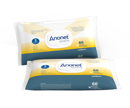 ANONET SALVIETTE 60 PEZZI - Farmacia Rossi2 - Farmacia Rossi 