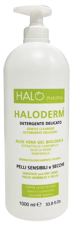 HALODERM DETERGENTE DELICATO 1 L FLACONE HDPE2 TAPPO C/PP92 - Farmacia Rossi2 - Farmacia Rossi 