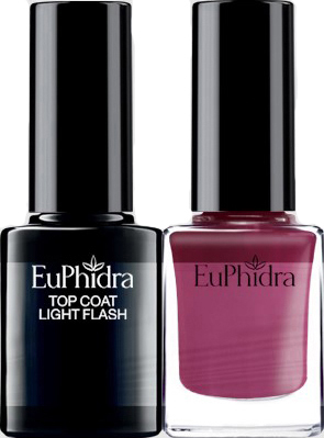 EUPHIDRA SMALTO SEMIPERM+TOP COAT LIGHT PROTETTIVO SP02 10 ML - Farmacia Rossi2 - Farmacia Rossi 
