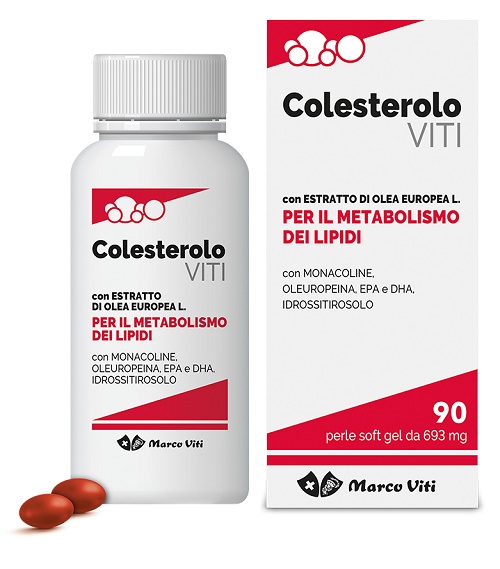VITI COLESTEROLO 90 PERLE - Farmacia Rossi2 - Farmacia Rossi 