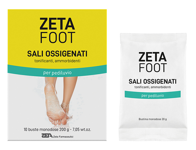 ZETAFOOT SALI OSSIGENATI 10X20 G - Farmacia Rossi2 - Farmacia Rossi 