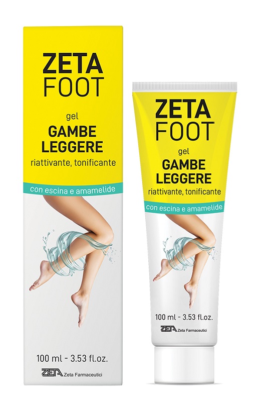 ZETAFOOT GEL GAMBE LEGGERE 100 ML - Farmacia Rossi2 - Farmacia Rossi 