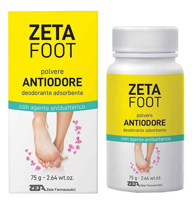 ZETAFOOT POLVERE ANTIODORE 75 G - Farmacia Rossi2 - Farmacia Rossi 