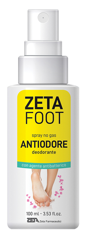 ZETAFOOT SPRAY ANTIODORE 100 ML - Farmacia Rossi2 - Farmacia Rossi 