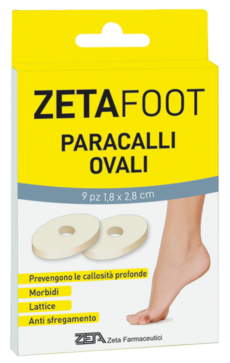 ZETAFOOT PARACALLO OVALE LATTICE 9 PEZZI - Farmacia Rossi2 - Farmacia Rossi 