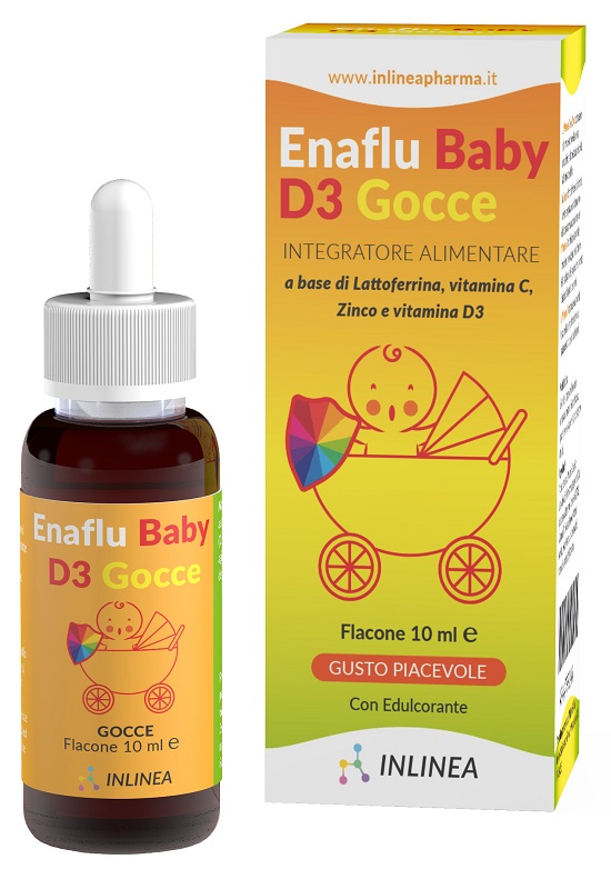 ENAFLU BABY D3 GOCCE 10 ML - Farmacia Rossi2 - Farmacia Rossi 