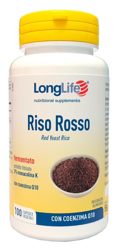 LONGLIFE RISO ROSSO 100 CAPSULE VEGETALI - Farmacia Rossi2 - Farmacia Rossi 