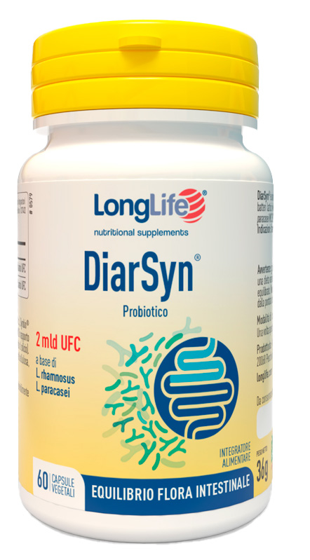 LONGLIFE DIARSYN 60 CAPSULE VEGETALI GASTROPROTETTE - Farmacia Rossi2 - Farmacia Rossi 