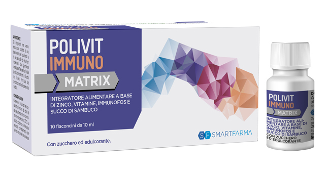 POLIVIT IMMUNO MATRIX 10 FLACONCINI DA 10 ML - Farmacia Rossi2 - Farmacia Rossi 