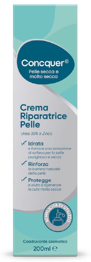 CONCQUER CREMA RIPARATRICE PELLE 200 ML - Farmacia Rossi2 - Farmacia Rossi 