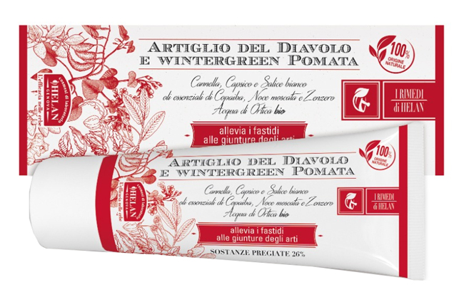 I RIMEDI DI HELAN ARTIGLIO DIAVOLO WINTERGREEN POMATA 75 ML - Farmacia Rossi2 - Farmacia Rossi 