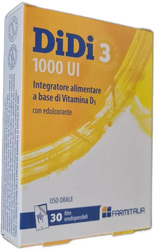 DIDI3 1000 UI 30 FILM ORODISPERSIBILI - Farmacia Rossi2 - Farmacia Rossi 