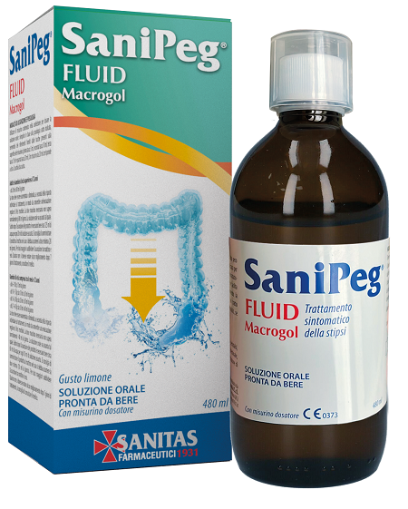 SANIPEG FLUID 480 ML - Farmacia Rossi2 - Farmacia Rossi 