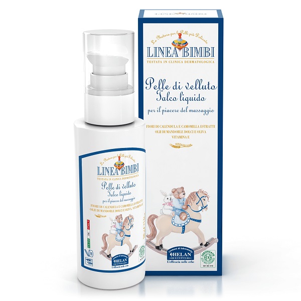 HELAN BIMBI PELLE DI VELLUTO TALCO LIQUIDO 240 ML - Farmacia Rossi2 - Farmacia Rossi 