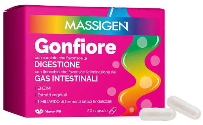 MASSIGEN GONFIORE 20 CAPSULE - Farmacia Rossi2 - Farmacia Rossi 