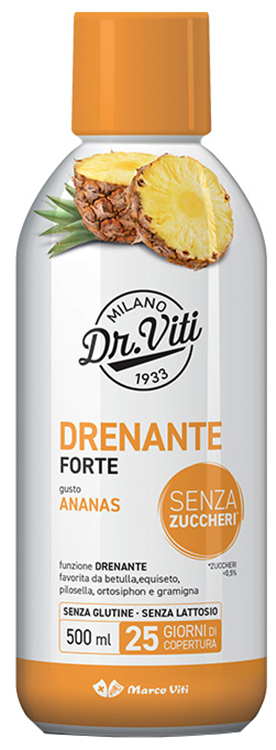 DRENANTE FORTE ANANAS 500 ML - Farmacia Rossi2 - Farmacia Rossi 